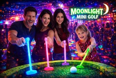 Moonlight mini Golf poster1