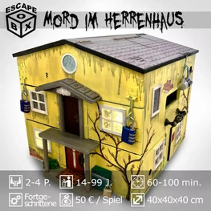 MORD IM HERRENHAUS (Escape box zum Ausleihen)