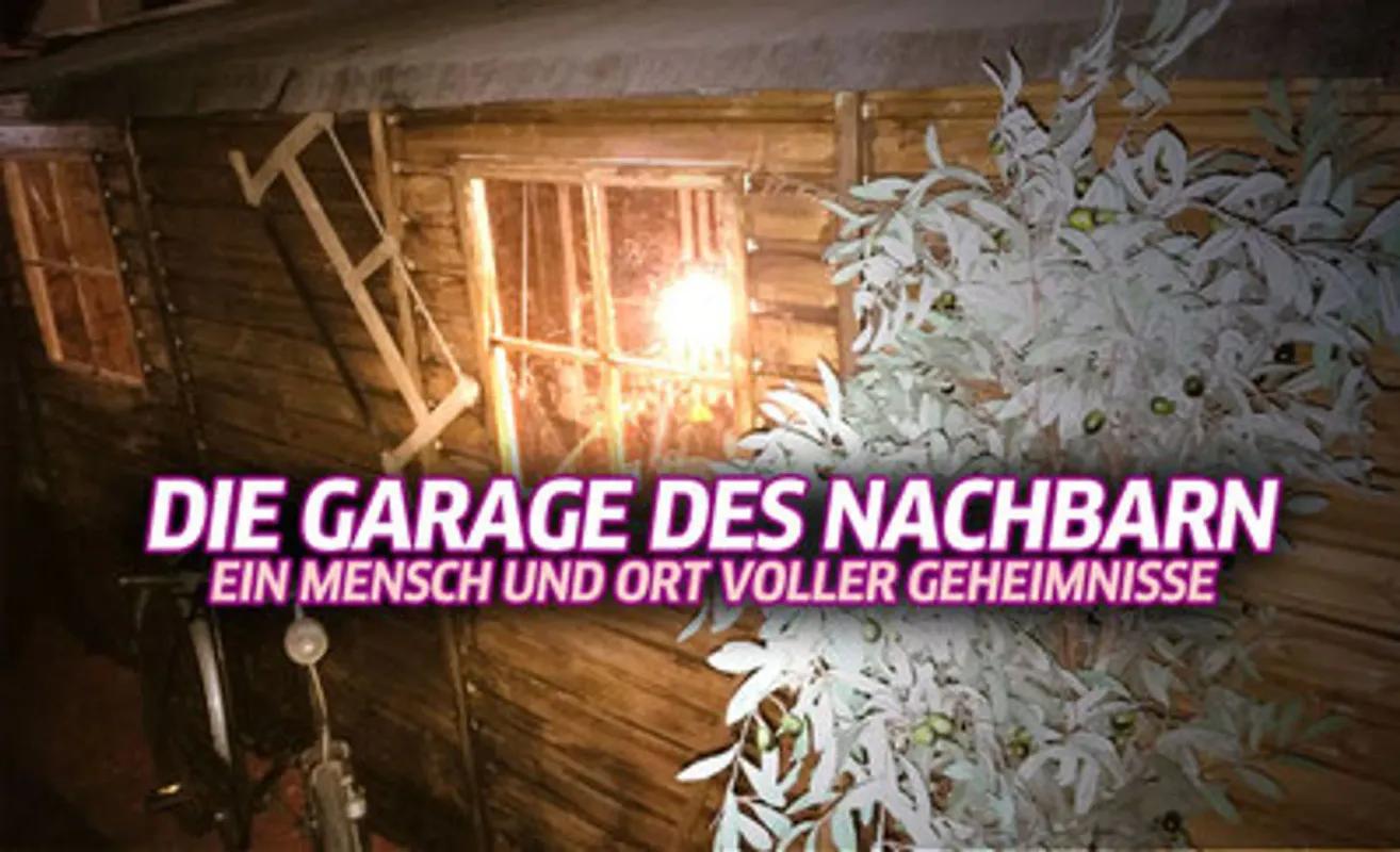 Die Garage des Nachbarn