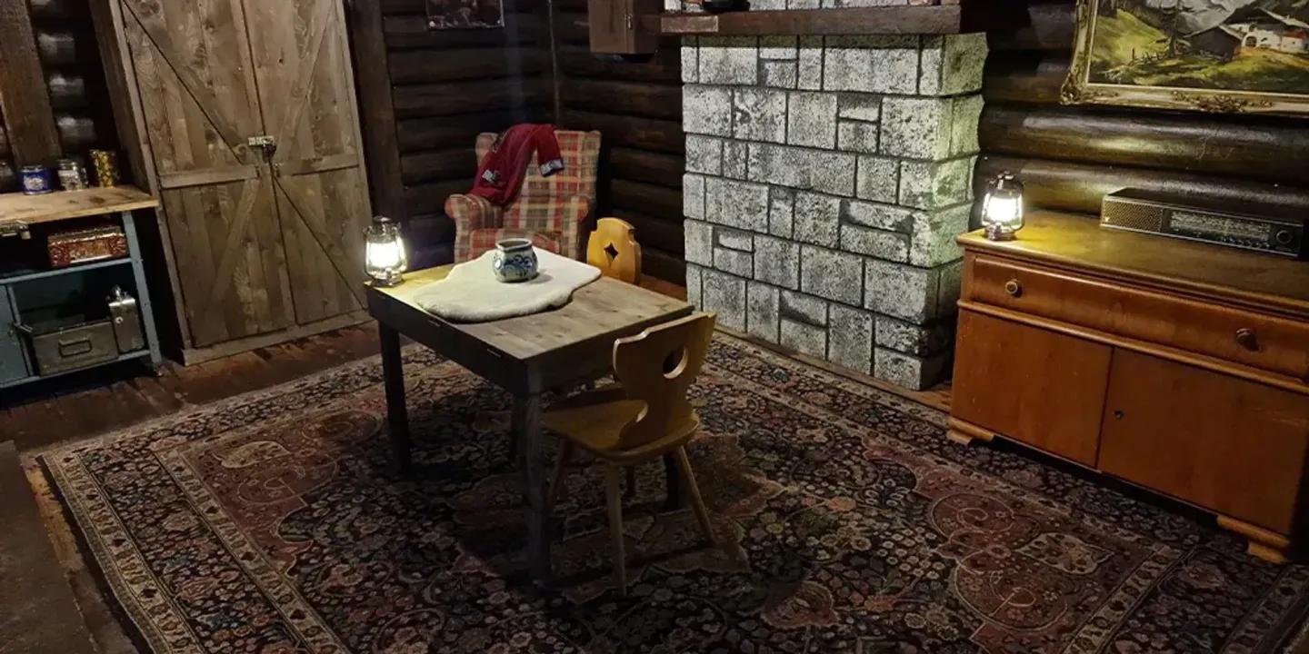 Flucht aus der Jagdhütte